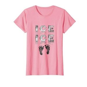"Ice Ice Baby" Boy Girl Funny Surprise T-shirt